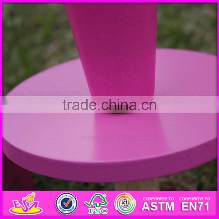 2016 hot sale baby wooden doll furniture set, top fashion kids wooden doll furniture set, children wooden doll furniture W06B047