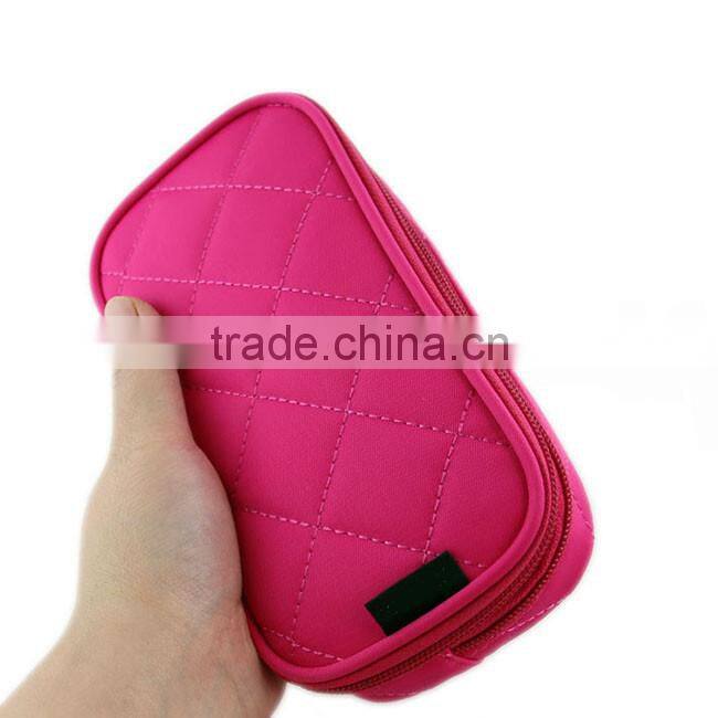 Fashion Custom Zipper Pencil Bag With Cpmmpartment