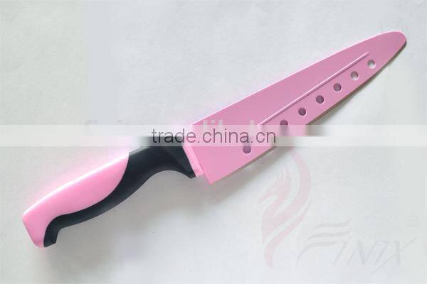 Japanese Stainless Steel Blade Colored Non-Stick Coating Kitchen Chef Magic Knife