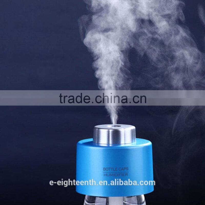 2017 USB Mini Mineral water bottle cap (without bottle) Portable Small air humidifier