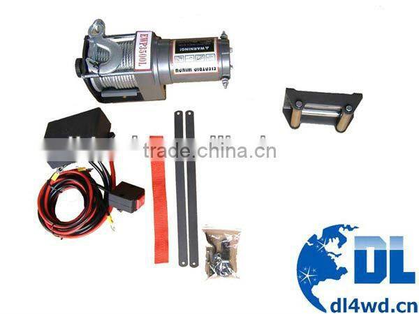 GZDL4WD car accessories 4wd vehicle recovery winch 12v electric winch