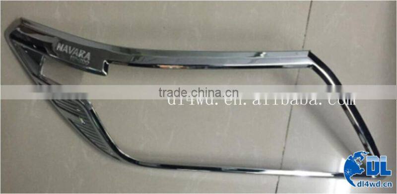 Chrome color tail lights cover for Mitsubishi Triton
