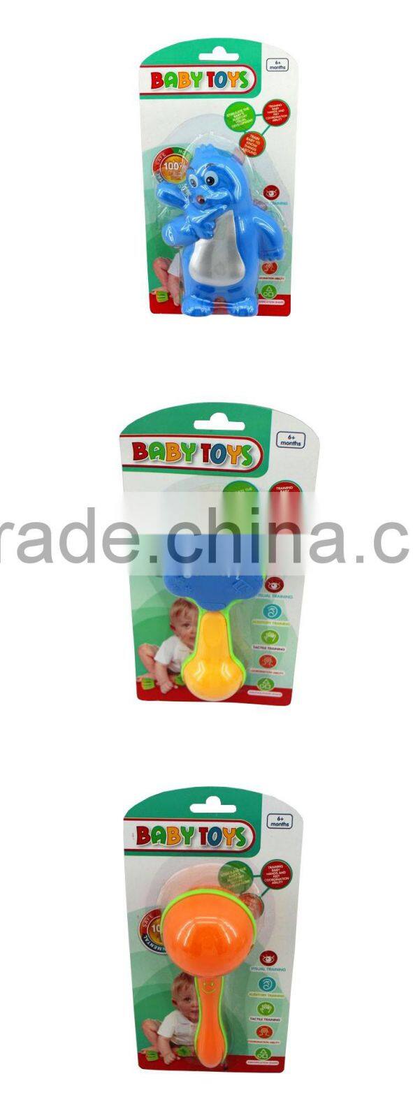 new arrival plastic baby rattle toys