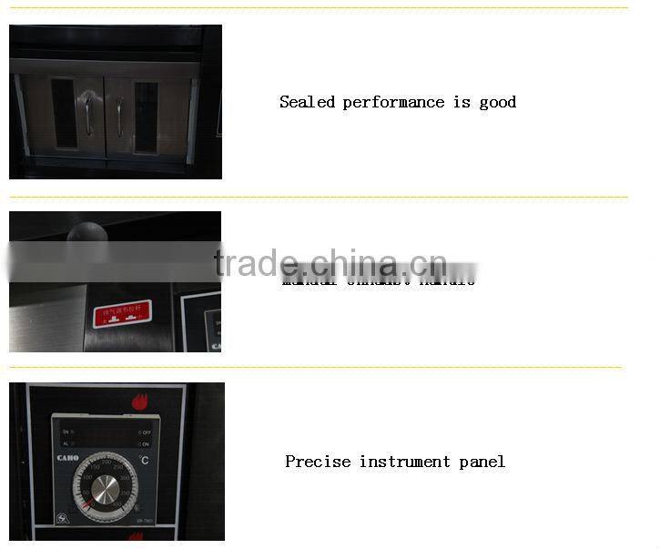 Black Ti- gold stainless steel gas combination oven