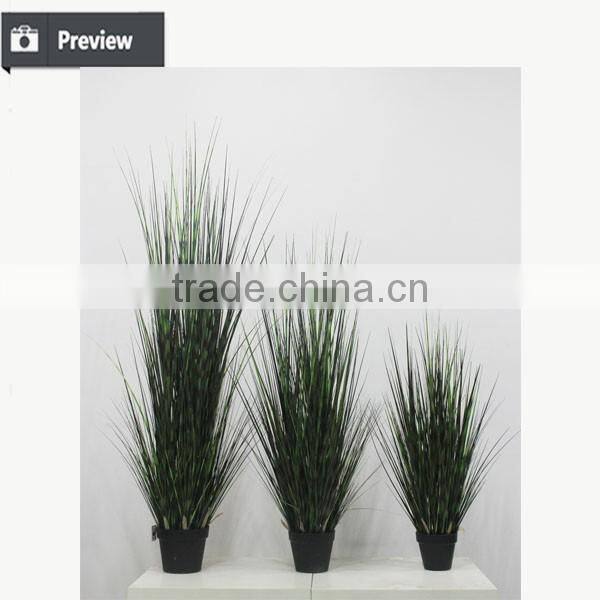 36 / 48 / 60 Inch Nearly Nature Artificial Grass Potted Striped Onion Grass Decorative Weed Pots Plant