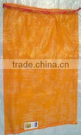 PP vegetables mesh bags, circular leno sacks supplier
