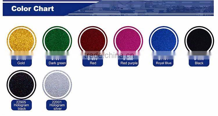 Hot selling wholesale red glitter heat transfer vinyl for tshirt