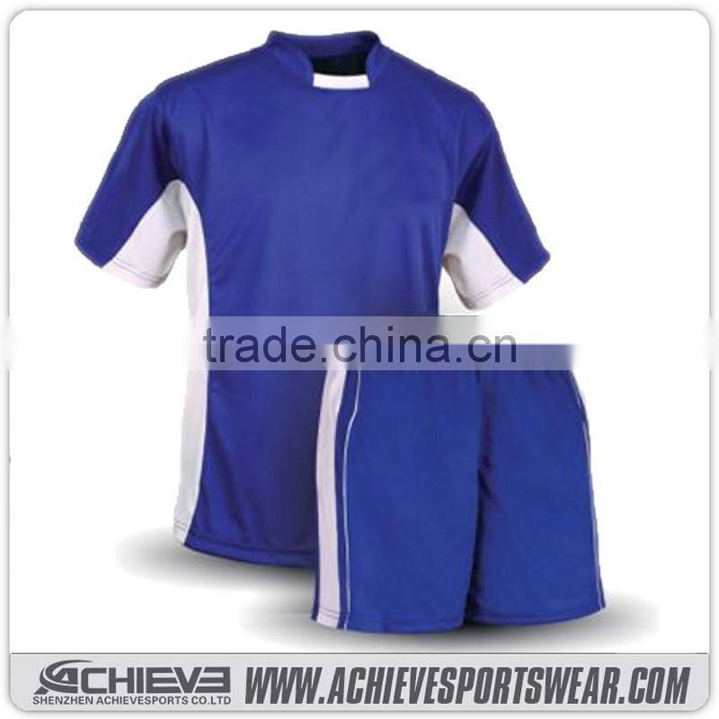 new design custom team stitching rugby jersey