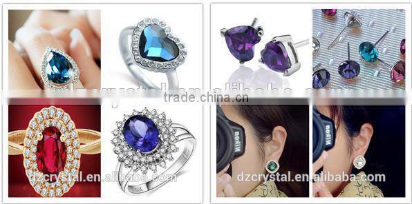 2015 crystal loose fancy stone jewelry findings components