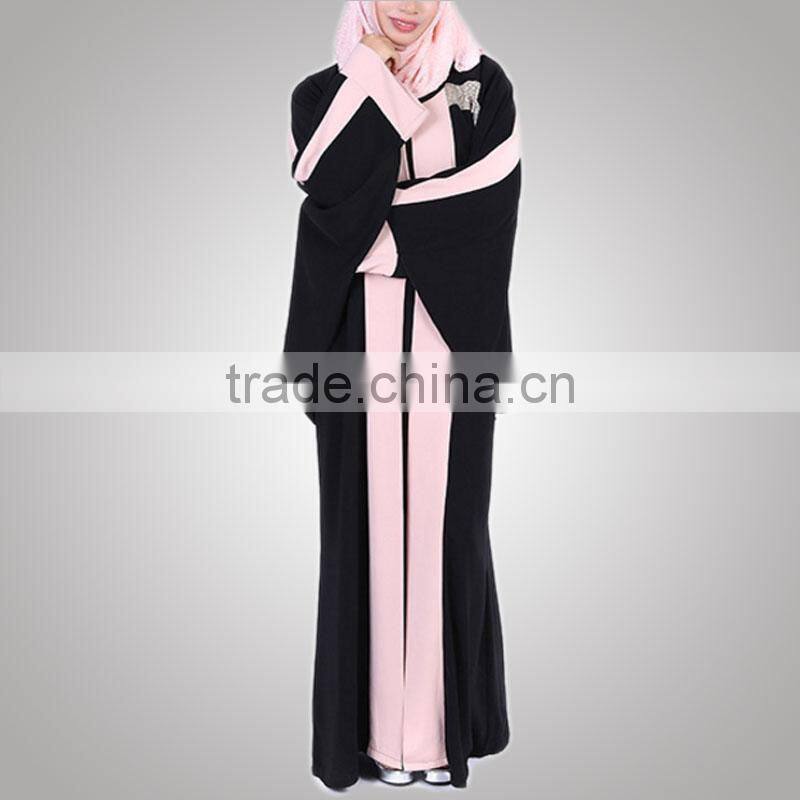 Free Shipping Hot Sexy Style Ladies Clothes Thin Muslim Dress Long Sleeves With Cheap Price