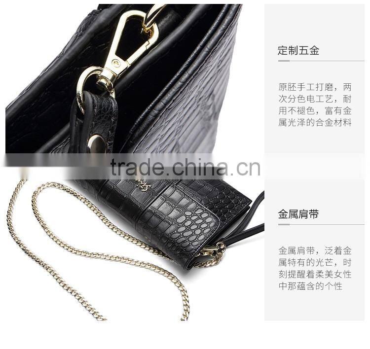 2016 fashion lady bag leather bag
