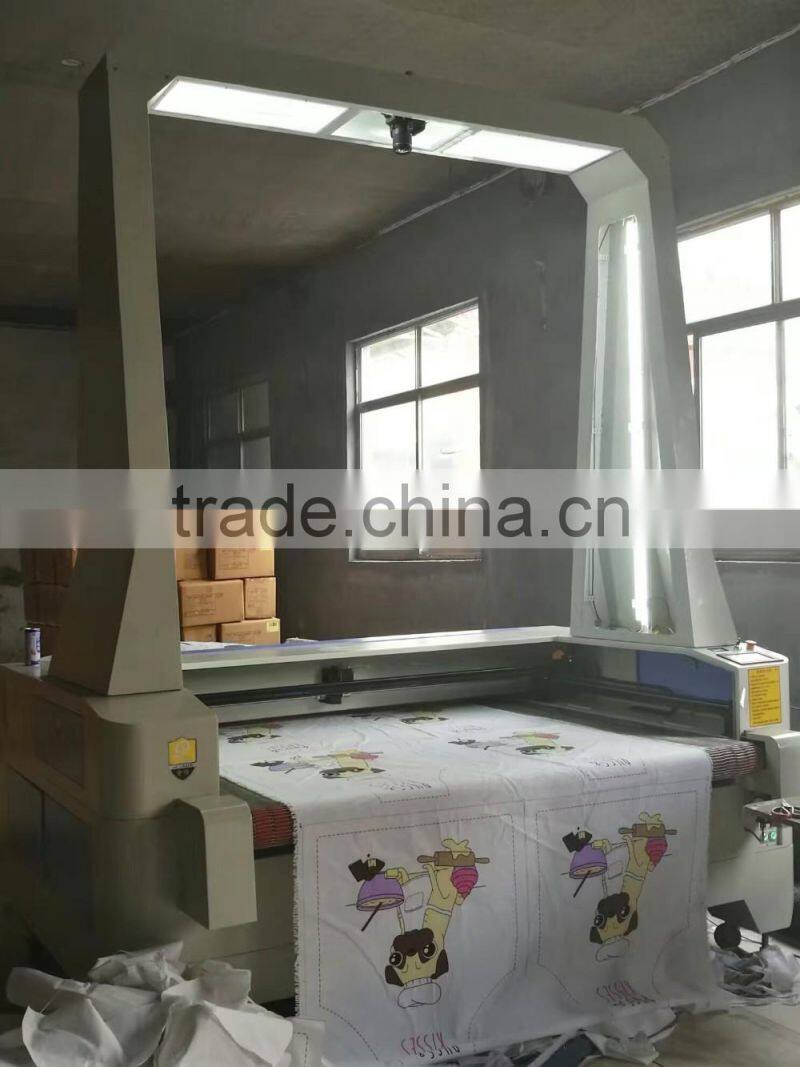 vision laser cutting machine for sportswear