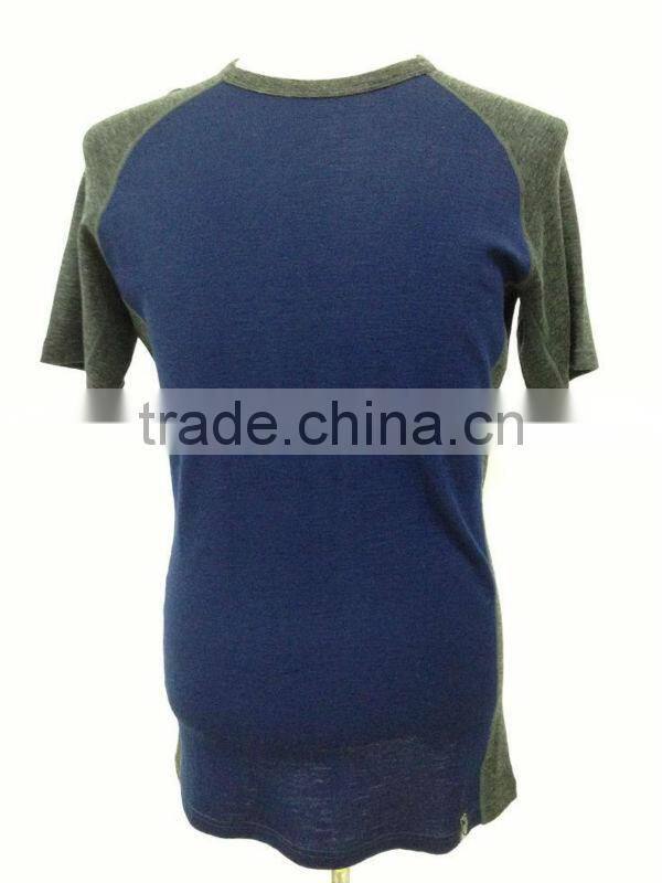 Men's 100% merino T shirt