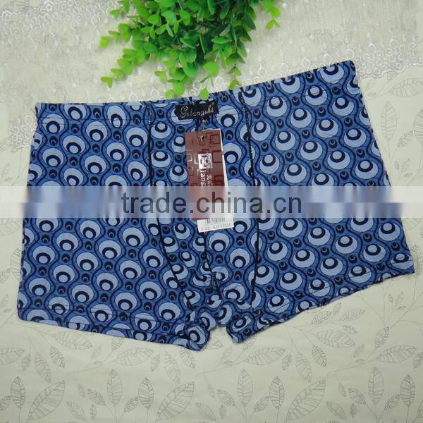 Wholesale high quaily men funny bamboo fiber men boxer briefs fancy men underwear
