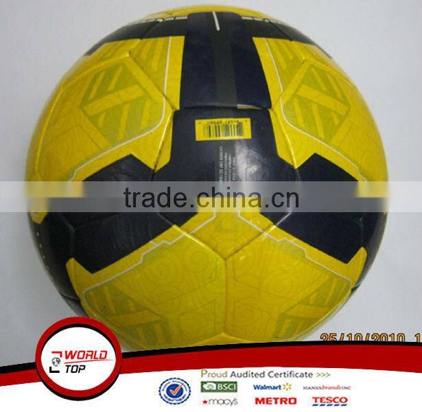 White/Blue PVC football