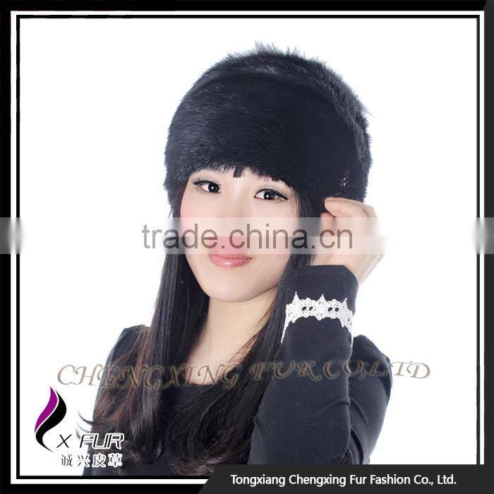 CX-C-181 Hot Sale Fashion Cap / Wholesale Price Mink Fur Hat