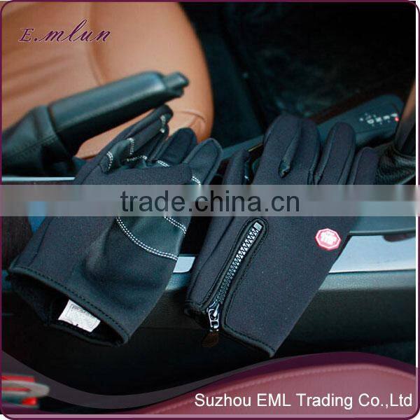 Specialized Wholesale Black Cool Funky Cheap Women Men Ski Gloves For Bicycle