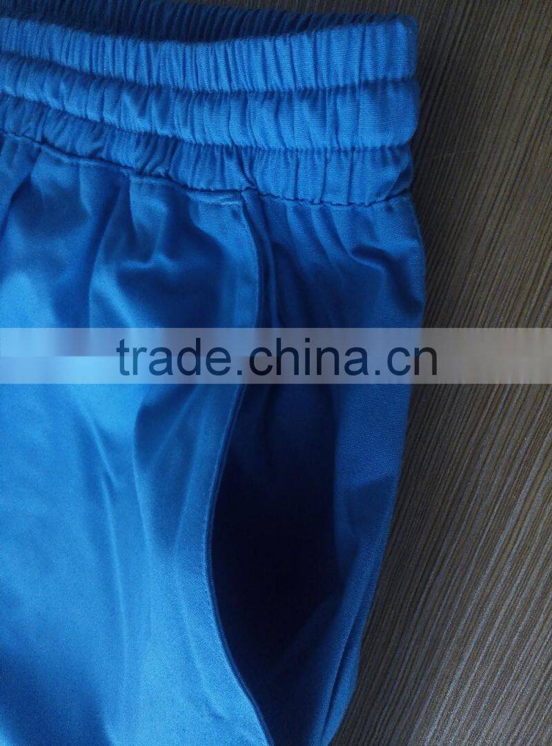 environmental poly cotton material for Lower cost and expensive price unisex medical uniform scrub