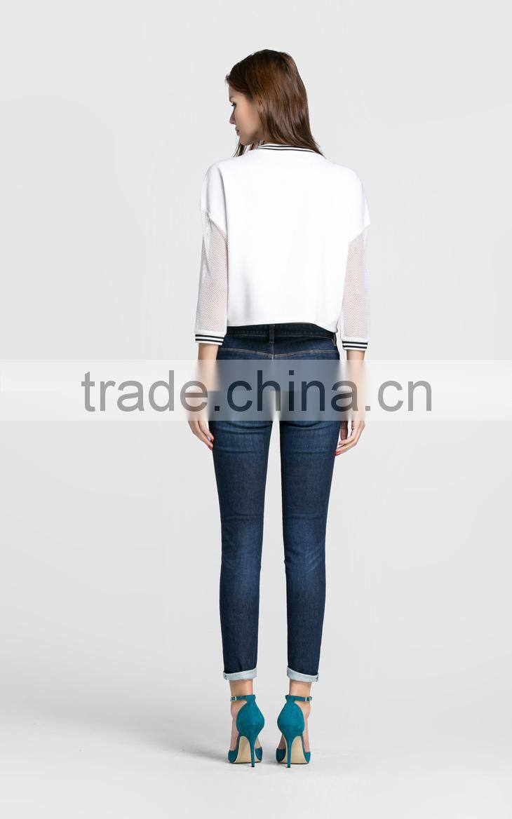 hot sell brand skinny ladies jeans wholesale price
