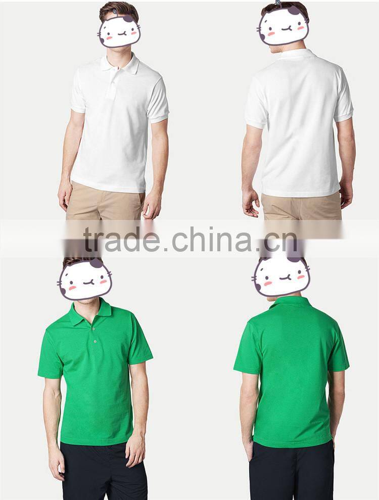 Fashion China factory free sample cotton polo shirt