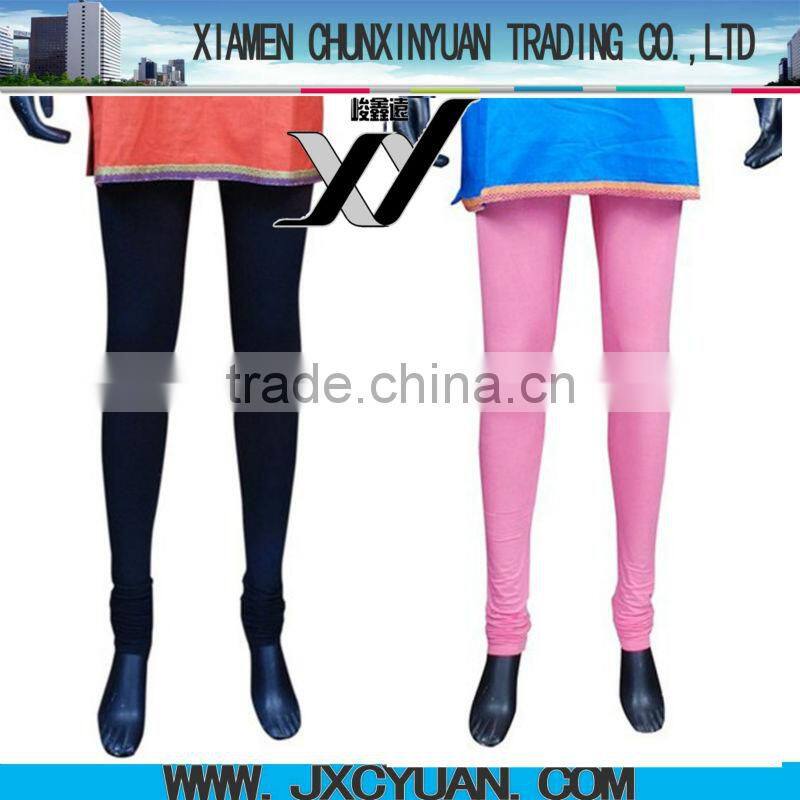 China women clothing women and ladies high quality cotton spandex long leggings