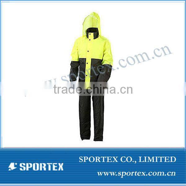 2015 Men Long Raincoat, Thickened Windbreaker Waterproof Rainwear#YR-118