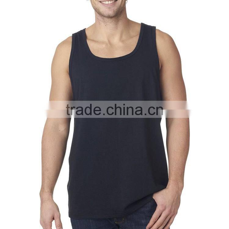China Manufacturer Bulk Bodybuilding 100 Cotton Mens Stringer Tank Top Wholesale
