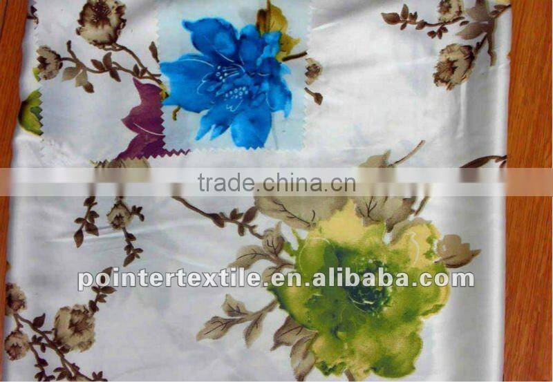 CREPE SILK SATIN FABRIC 12MM 55'' DIGITAL PRINTED