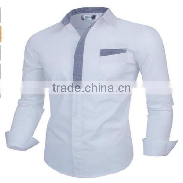 2016 new wholesale Western Casual Button Down custom mens casual dress shirts