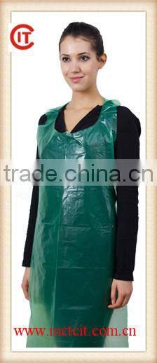 New design disposable pe apron disposable plastic apron with great price