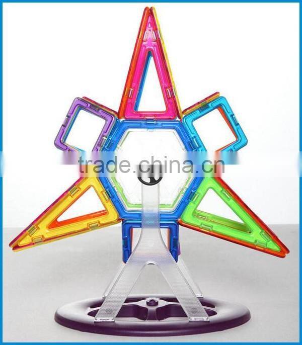 Intelligent magnetic construction set toys for brain development