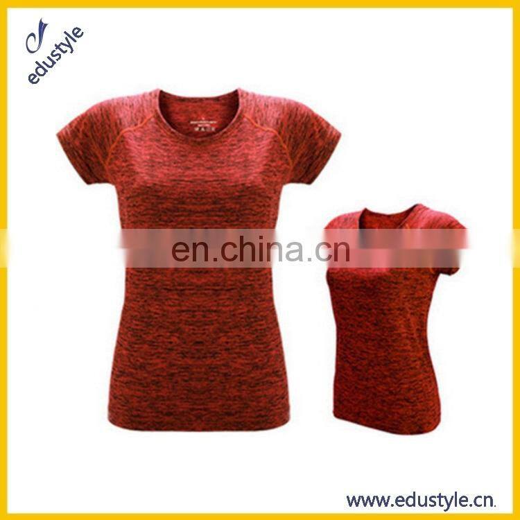 Wholesale Blank Yoga Shirt,100% Polyester Yoga T Shirt