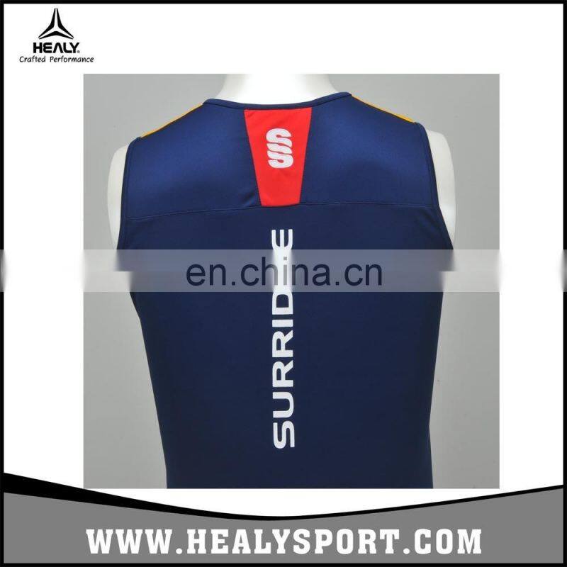 New style famous brand navy blue basketball gym suit mesh dry fit men basketball jersey