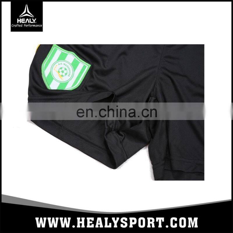 Digital sublimaiton football team logo women training soccer shorts