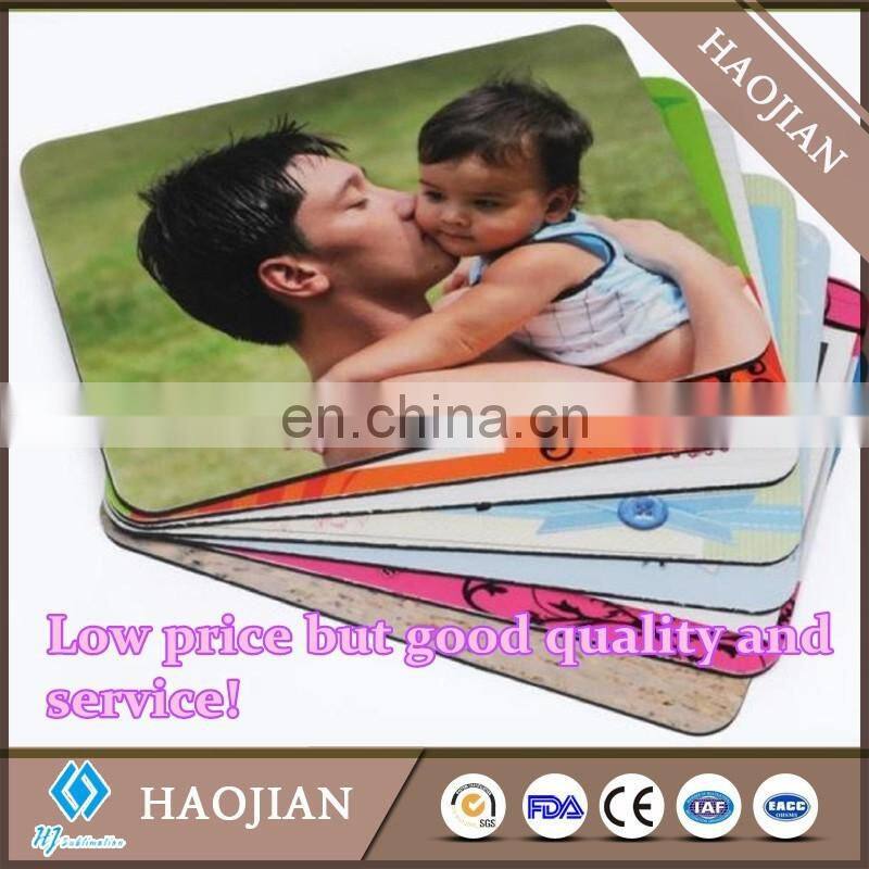 cheap sublimation blank white mouse pad