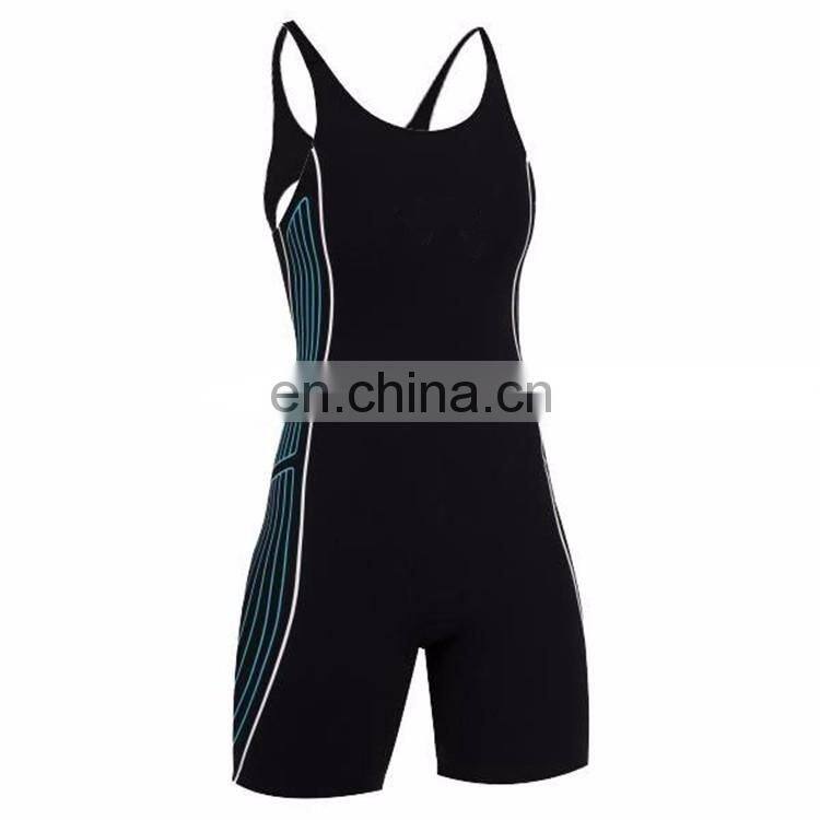 Customized vivid patterns and bright color triathlon wear for women