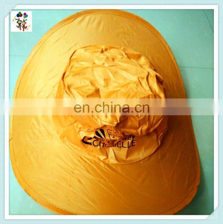 Cheap Colors Mutifunctional Folding Cowboy Hats for Summer HPC-0272