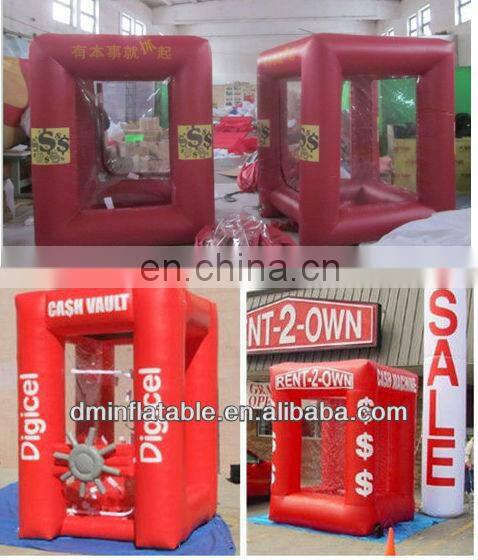 Inflatable cash cube money machine FL-111504