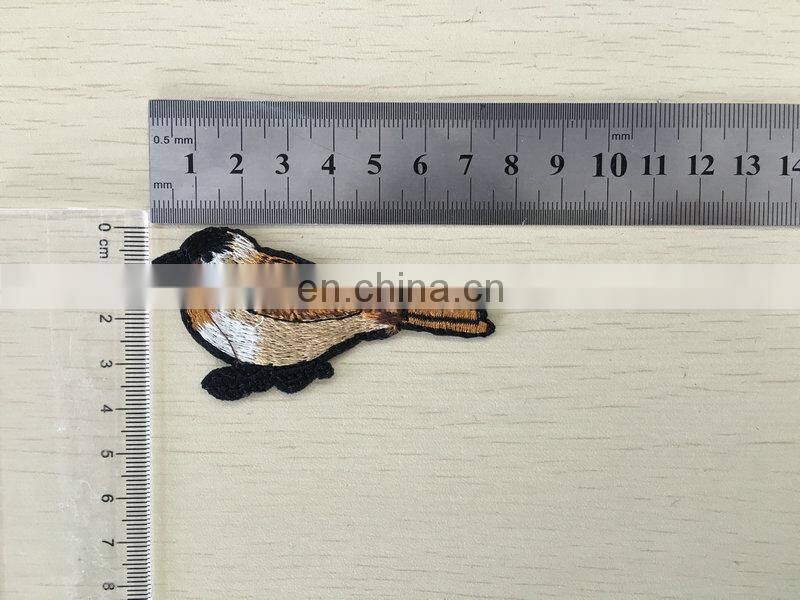 wholesale bird embroidery design patch hot sale!