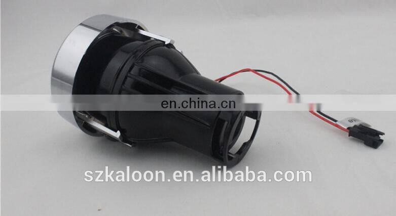 2.3 inch 2.5" auto fog lamp projector lens with CCFL Angel Eye