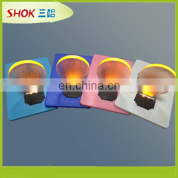 2015 Promotional plastic fashionable mini credit card light