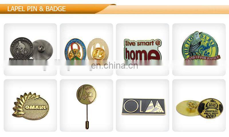 enamel badges Custom metal pin badge
