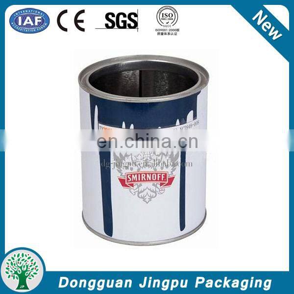 Customized empty mini gallon paint can