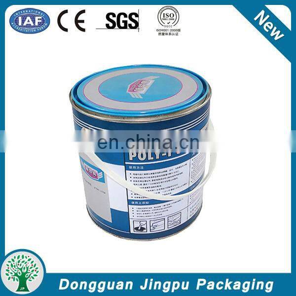 Customized empty mini gallon paint can