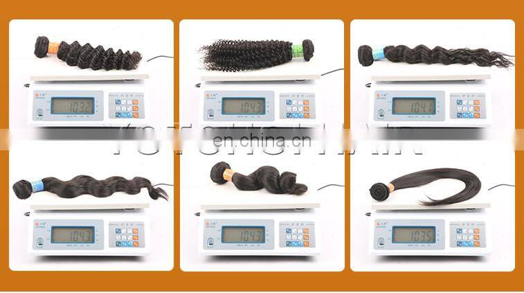 Mongolian Human Hair Natural Color Afro Kinky Hair Weave