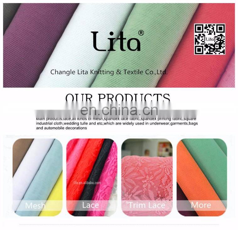 2017 Lita B3152 Polyester and cotton jean denim gold lace fabric