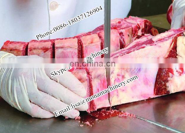 Frozen mutton beef pig fish meat cutting bone saw machine