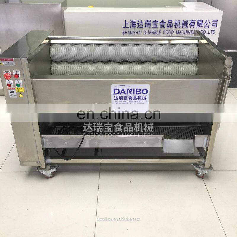 304 Stainless Steel Root Vegetable Brusher Washing Machine,Potato/Taro/Lemon Cleaning Peeling Machine