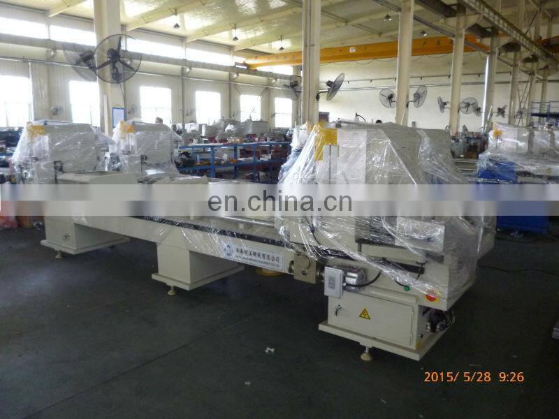 hot factory sale aluminium profile cutting machine pvc window door double head mitre saw cnc aluminum cutting saw alumin