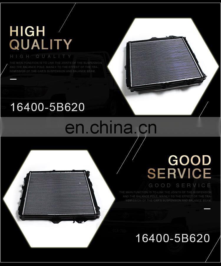 IFOB aluminum car radiator for Toyota Hilux 2LT #16400-5B620